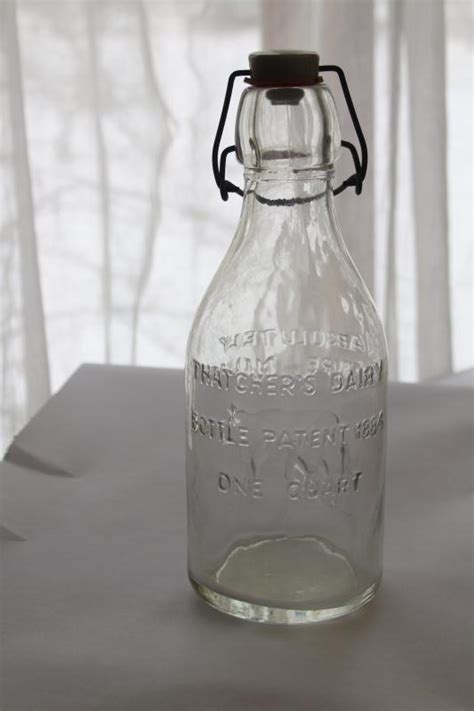 vintage milk bottle reproduction